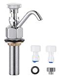 Dipper Well Faucet, iVIGA Coffee Shop Bar Counter Sink Faucet, Brass Commercial Food Washing Tool for Washing Coffee Ice Cream Spoon Utensils Accessory Kitchen Equipment, with Quick Connector