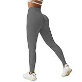 GAYHAY High Waisted Leggings for Women - Butt Lifting Opaque Tummy Control Pants for Running Cycling Yoga