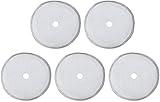 5 Pcs Universal French Press Filter Screen 3" 304 Stainless Steel French Press Filter Replacement Useful and Professional Coffee Filters,Reusable Coffee Filters,Paper and Plastic Household Supplies