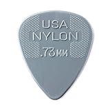 Dunlop 44P73 .73mm Nylon Standard Guitar Picks, 12-Pack