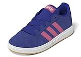adidas Grand Court 00s Sneaker, Lucid Blue/Pulse Magenta/White, 2 US Unisex Little Kid