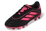 adidas Goletto IX Firm Multi Ground Sneaker, Black/Lucid Pink/Black, 13 US Unisex Little Kid