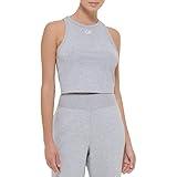 Calvin Klein Performance Women's Calvin Klein Basic Racerback Top, Pearl Grey Heather