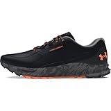 Under Armour Men's Charged Bandit Trail 3, (001) Black/Black/Orange Blast, 10.5, US