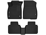 Husky Liners Weatherbeater Floor Mats | Fits 2018 - 2022 Honda Accord Sedan | Front & 2nd Row, 3-pc Black - 95741