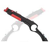 GAMSURFING Game Gun Controller for Nintendo Switch/Switch OLED JoyCons Shooting Games,Sniper Elite 3, Big Buck Hunter,Resident Evil and Others,for Switch Hand Grip Shooting Games Accessory