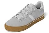 adidas Unisex Daily 4.0 Sneaker, Grey/Grey/Crystal White, 9 US Men