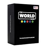 The World Game - Geography Card Game - Educational Games for Kids, Family and Adults - Cool Learning Gift Idea for Teenage Boys & Girls 8-12 with Map