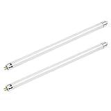 Unique Bulbs (Pack of 2 F8T5/CW 8W T5 12" Cool White 4100k Fluorescent Light Bulb 20,000hr