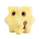 GIANTmicrobes Hepatitis Plush – Learn About The Liver, Viruses and Health with This Educational Gift for Friends, Public Health, OBGYNs, Students, Doctors, and Anyone with a Healthy Sense of Humor