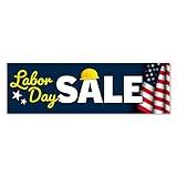 Labor Day Sale Vinyl Banner Standard - 30x96