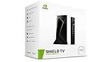 NVIDIA SHIELD Android TV Pro Streaming Media Player; 4K HDR movies, live sports, Dolby Vision-Atmos, AI-enhanced upscaling, GeForce NOW cloud gaming, Google Assistant Built-In, Works with Alexa