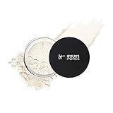 IT Cosmetics Bye Bye Pores – Poreless Finish Loose Setting Powder Makeup – Translucent Blurring Powder for All Skin Tones – Face Powder with Peptides, Silk, Collagen & Antioxidants – 0.23 oz