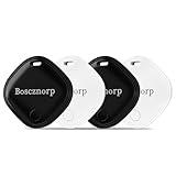 Air Tracker 4 Pack wokr for Apple Find My (iOS Only) Super Lightweight, Item Finder for Keys,Wallet, Luggage, Backpack,Replaceable Battery,Tracker Tags with 4 Keyrings