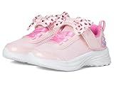 Skechers Girls Dreamy Dancer-Xtra Bow Sneaker, Pink/HotPink, 8 Toddler