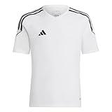 adidas Boys' Tiro 23 Jersey, White/Black, Large