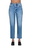 Pistola Women's Charlie High-Rise Classic Straight Ankle Jeans (26, Rhythm Vintage)