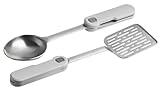 Stanley Wildfare Pro Fold & Go Utensil Set | Folding Stainless Steel Spatula and Spoon | Camping Essentials for Your Camp Kitchen