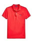 POLO RALPH LAUREN Womens Classic Fit Mesh, Red, Medium