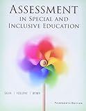 Assessment in Special and Inclusive Education