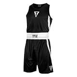 Title Boxing Performance Aerovent Amateur Boxing Set 3.0 (Black/White, Small)