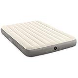 INTEX 64103E Dura-Beam Standard Single-High Air Mattress: Fiber-Tech - Queen Size - 10in Bed Height - 600lb Weight Capacity - Pump Sold Separately