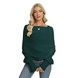 EUBUY Women Autumn Winter Scarf with Sleeve, Warm Knitted Crochet Scarf Wrap Shawl Sweater Top Women Cold Weather Scarf Wrap