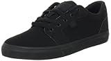 DC mens Anvil Casual Skate Shoe, Black/Black, 8.5 US
