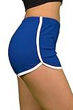 Urban Look Women's Dolphin Running Workout Yoga Fitness Shorts (Small, Dark Blue)