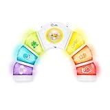 Baby Einstein Glow & Discover Light Bar Musical Toy, Activity Station, Sitting Up and Tummy Time Toy, Color and Animal Learning Toy, Infant Ages 3 months+