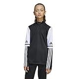 adidas Kids' Squadra 25 Training Top, Black/White