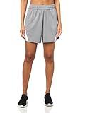 adidas Women's Select Basketball Shorts, Grey/White