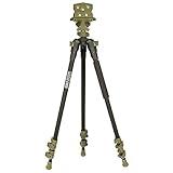 Primos Hunting Edge Aluminum Tripod Shooting Stick with Gun Clamp, Lightweight and Adjustable Hunting Shooting Support with 360° Panning