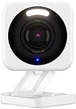 WYZE Cam v4, 2.5K QHD WiFi Indoor/Outdoor Smart Home Security Camera, Pet/Baby Monitor, Motion Activated Spotlight/Siren, Color Night Vision, 2-Way Audio, Works with Alexa & Google, Free Expert Help