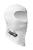 TRACK ARMOUR] Racing Head Sock Balaclava for Auto and Motorcycle Racing White Color TAHS-WT