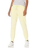 Amazon Essentials Women's Fleece Jogger Sweatpant (Available in Plus Size), Light Yellow, XX-Large