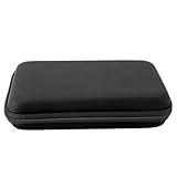 Carrying Case for 3DS, New 3DS XL, New 2DS XL Console, Pocket Hard Shell Case with 8 Game Slot, Inner Pocket, 3DS XL Accessories Protective Carrying Case (Black)