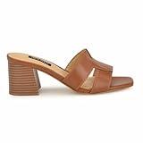 Nine West Women's Griselda3 Heeled Sandal, New Luggage 120, 8.5