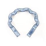 Kids Stretch Bands Dance Stretching Straps for Children New Elastic Band Can Write The Name Number Segment 8/10 Grids Yoga Straps Dance Resistance Belt Exercise Pilates Accessories (Blue, 8 Grids)