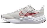 Nike Men's Road Running Shoes Sneaker, Platinum Tint Lt Crimson Black White, 10.5 US