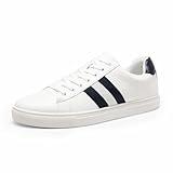Bruno Marc Men's Casual Dress Sneaker Business Casual Shoes Comfortable Lightweight Lace Up Fashion Sneakers,Size 11,White,SBFS2417M