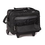 Hopkins Medical Products Rolling Executive Home Healthcare Bag: Premium Organizer, Ideal for Home Healthcare and Medical Professionals, 16"x12"x9"