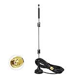 Bingfu Dual Band WiFi 2.4GHz 5GHz 5.8GHz 9dBi Magnetic Base RP-SMA Male Antenna for WiFi Router Wireless Network Card USB Adapter Security IP Camera Video Surveillance Monitor