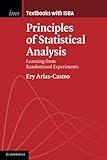Principles of Statistical Analysis (Institute of Mathematical Statistics Textbooks)