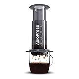 AeroPress Original Coffee Press – 3 In 1 Brew Method Combines French Press, Espresso, Full Bodied Coffee Without Grit or Bitterness, Small Portable Coffee Maker for Camping & Travel