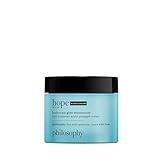 philosophy hope in a jar hyaluronic glow water cream face moisturizer - with hyaluronic acid & pineapple extract – provides 72-hour hydration & primes skin for makeup – 2 fl oz.