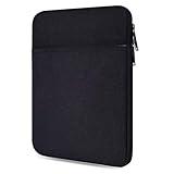 6-7 Inch Sleeve Case for All-New Kindle Paperwhite and Kindle Colorsoft Signature Edition, Fire HD 7, Kobo Clara 2E e-Reader 6" Protective Pouch Bag, Black