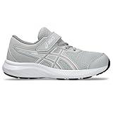 ASICS Kid's Contend 9 Pre School Running Shoes, 3, Concrete/Rose Gold