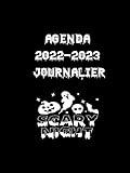 Agenda 2022-2023 journalier: Grand Planificateur 2022-2023 journalier Halloween - 365 jours ,une page =un jour ,avec planification mensuel de juillet 2022 à juin 2023 (French Edition)