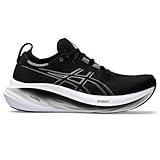 ASICS Men's Gel-Nimbus 26 Running Shoes, 9, Black/Graphite Grey